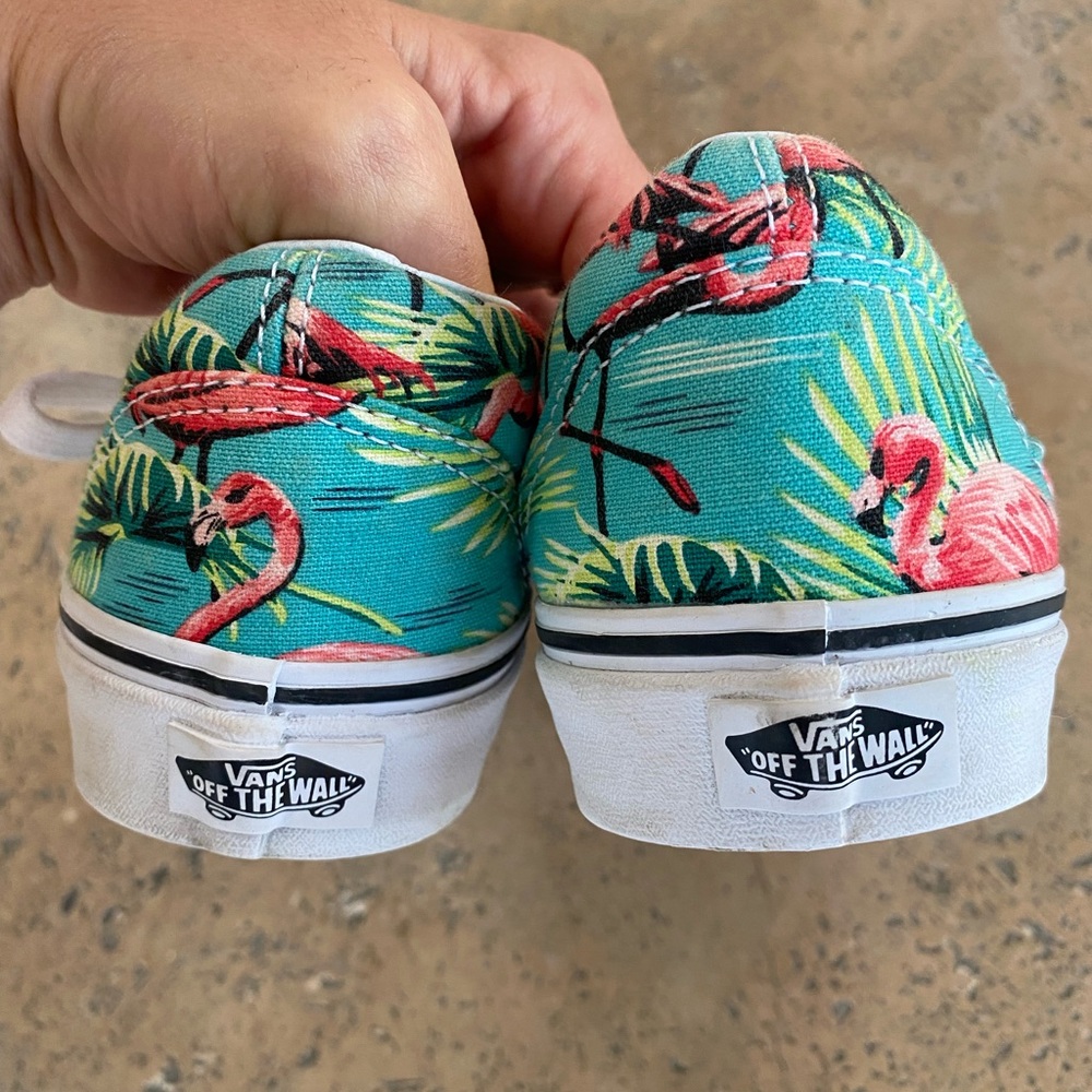 Vans Van Doren Old Skool Flamingo Sneakers Sz 8.5 - Picture 10 of 13